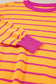 Stripe Hug Loose Fit Sweater