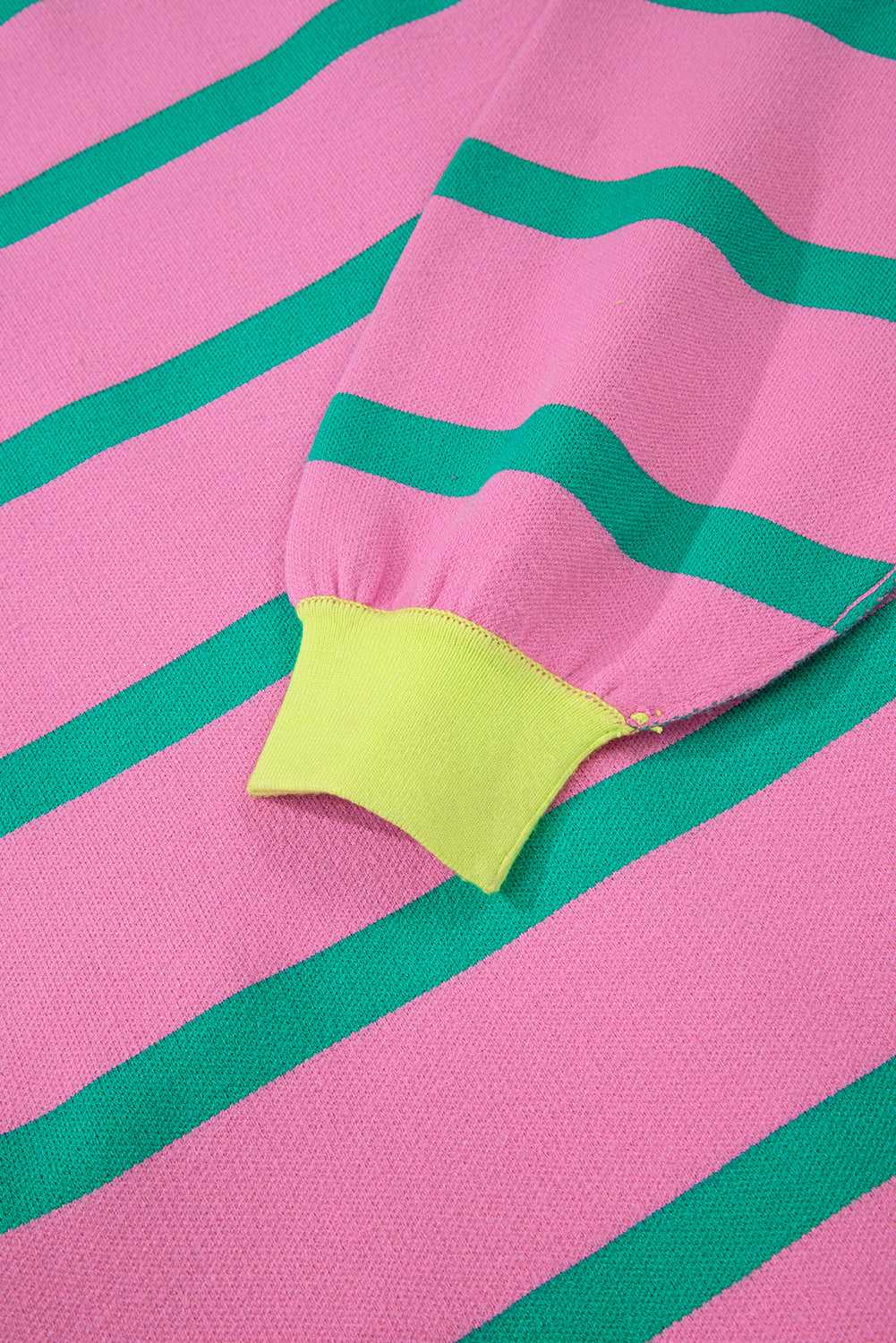 Urban Stripe Loose Cardigan