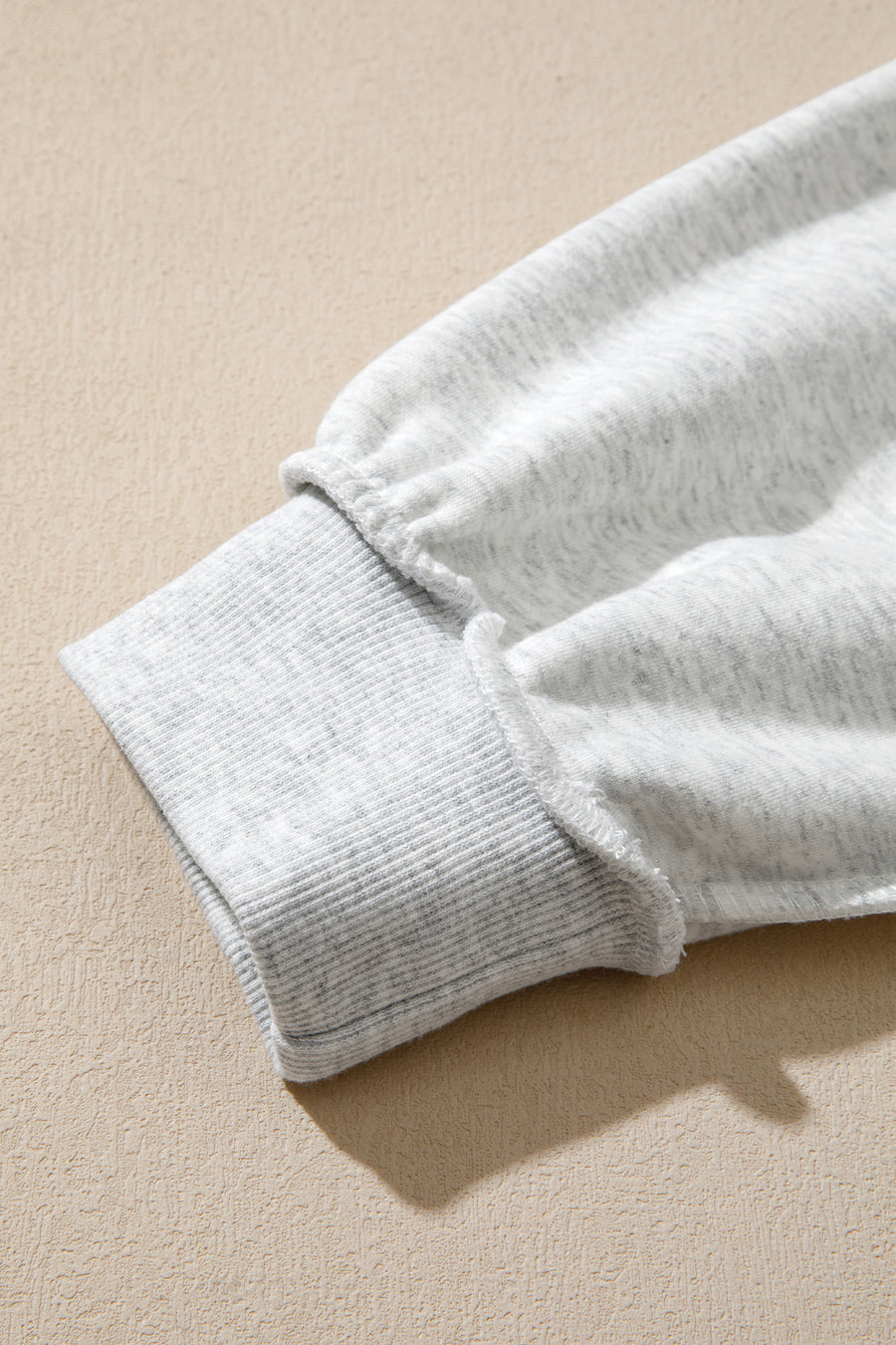Grey Reversible Double Wear Plus Size Sweatshirt Women UK