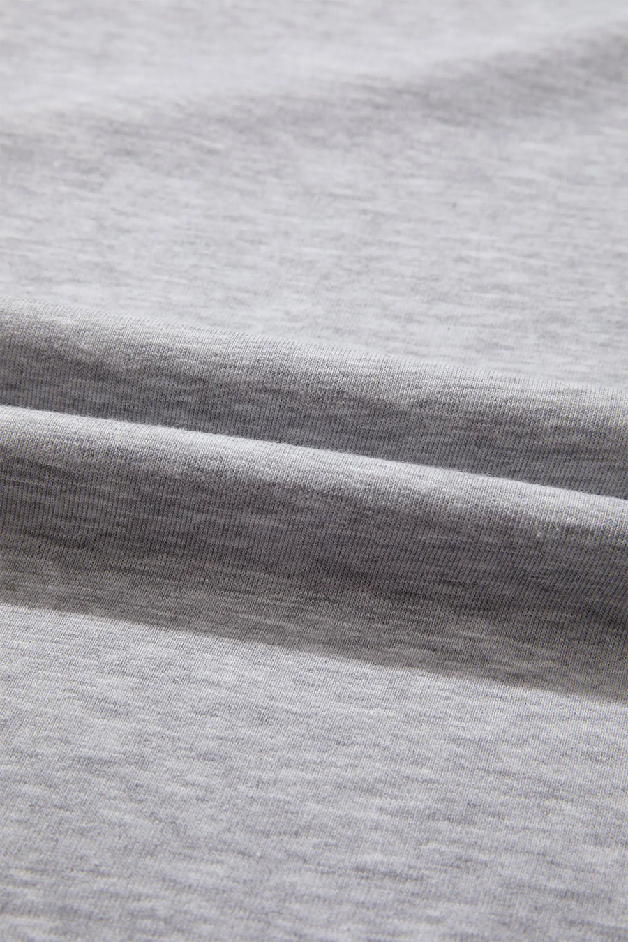 Patchwork Stripe Raw Edge Hem Oversized Short Sleeve Round Neck Tee — front detail | Fashionfitz UK