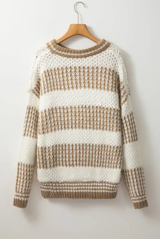 Easystripe soft touch sweater for women | fashionfitz