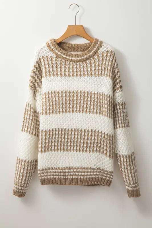 Easystripe soft touch sweater for women | fashionfitz