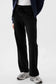 Easytone fleece lined trousers - black | fashionfitz