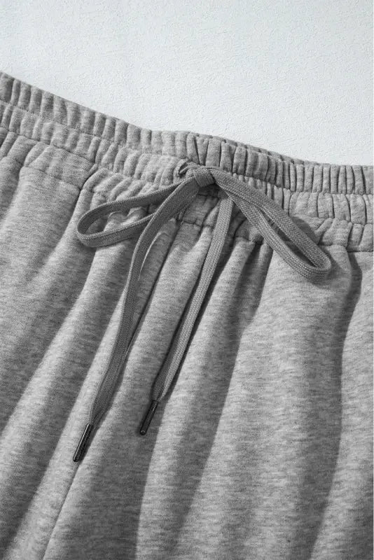 Easytone fleece lined trousers - light grey | fashionfitz