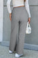 Easytone fleece lined trousers - light grey | fashionfitz