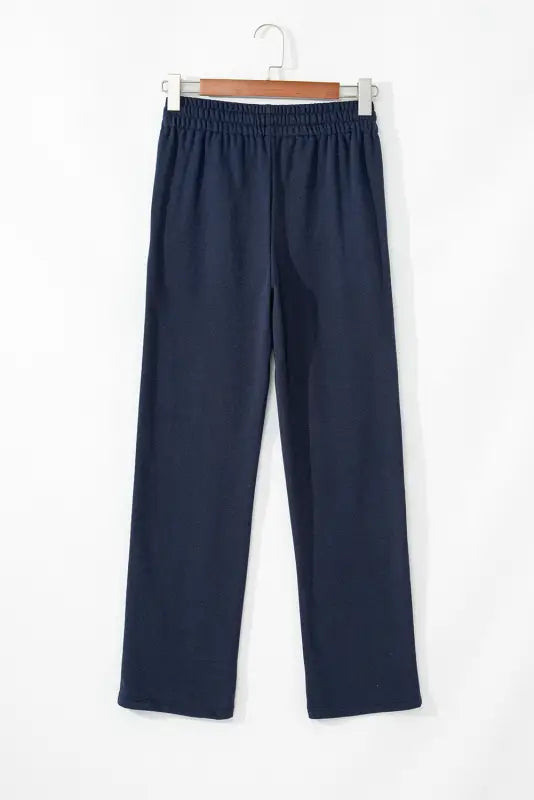 Easytone fleece lined trousers - navy blue