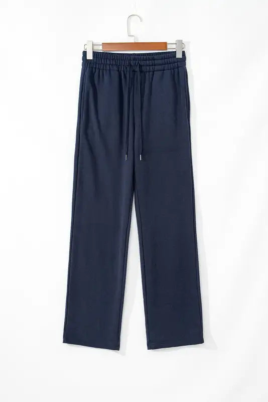 Easytone fleece lined trousers - navy blue