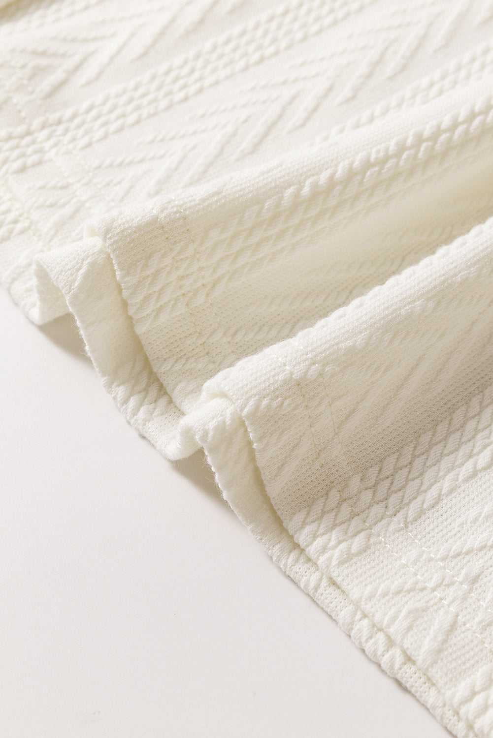 Patchwork Petals Knit Blouse