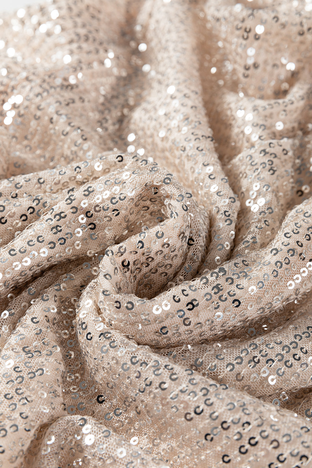 Open Back Sequin Party Top – Bell Sleeves