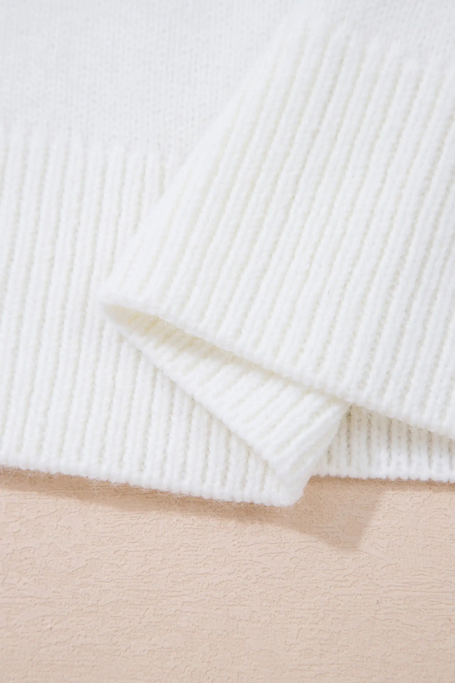 Mallard Print Drop Shoulder Pullover Sweater Women UK — lifestyle shot | Fashionfitz UK