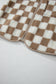 Monochrome Mosaic Sherpa Vest