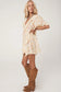 Bohemian Glow Mini Dress