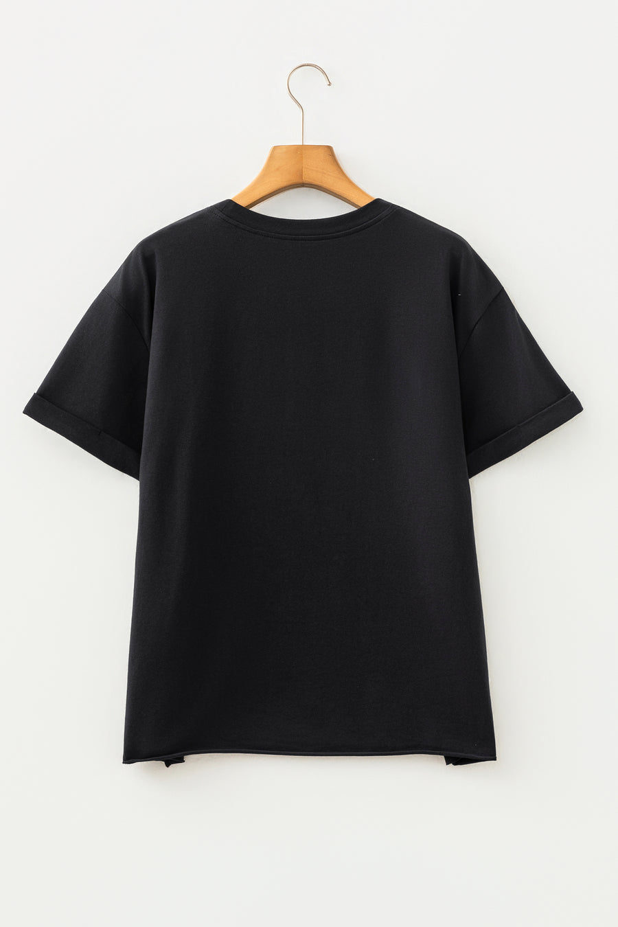 Black Camo Game Day Short Sleeve T-Shirt Women UK