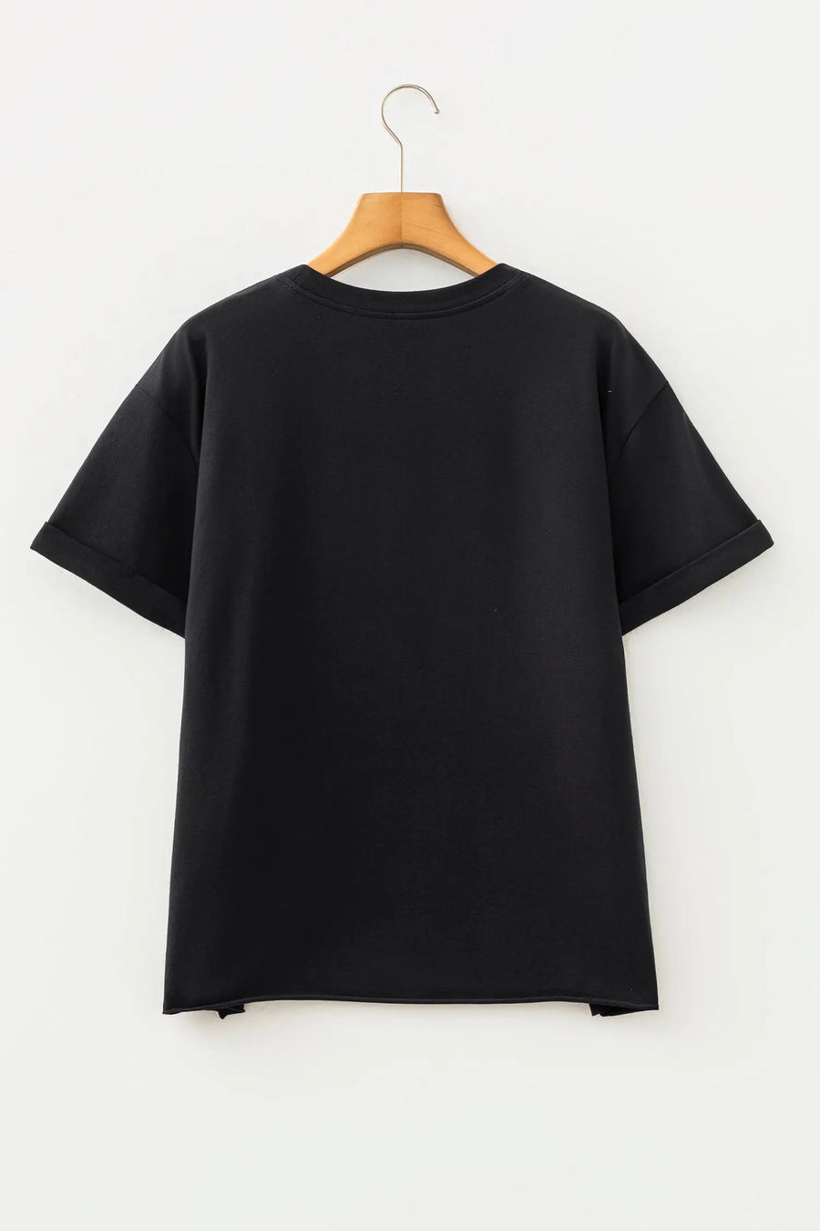 Black Camo Game Day Short Sleeve T-Shirt Women UK
