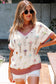 Short Sleeve Sweaters Fashionfitz Embroidered Crochet Sweater for Women