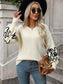 Elegant pattern knitwear sweater - sweaters & cardigans