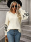 Elegant pattern knitwear sweater - sweaters & cardigans