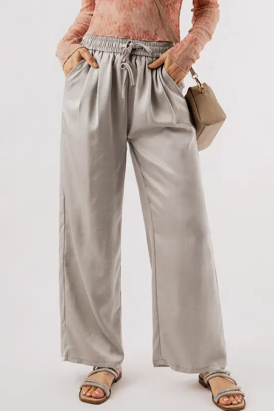 Elegant stride lace-up trousers | women’s | fashionfitz