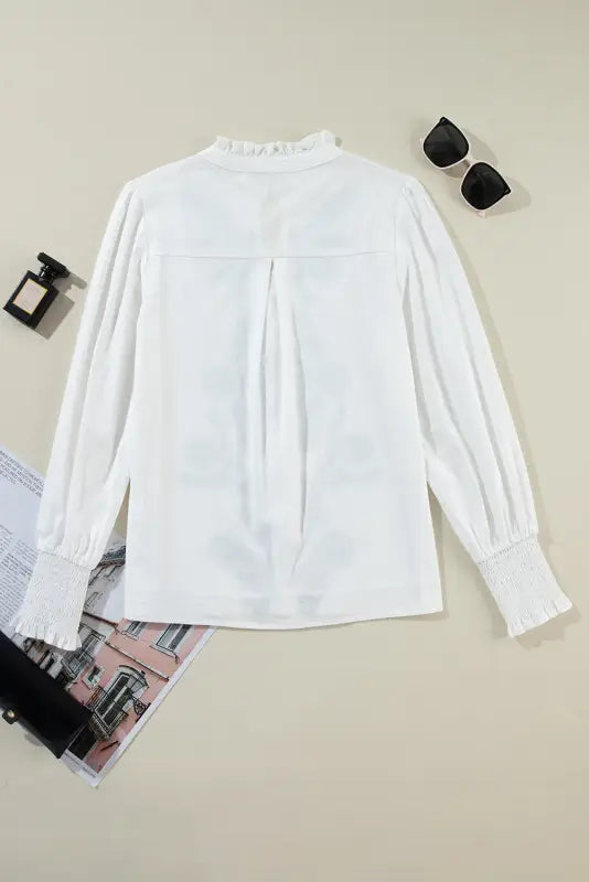 Embroidered elegance shirt | women’s tops | fashionfitz