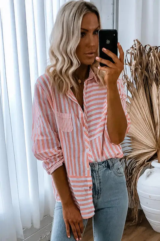 Everyday stripe shirt | women’s shirts | fashionfitz