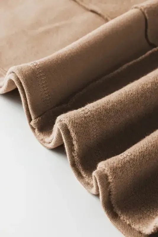 Exposed Seam Pullover Sweatshirt - Fashionfitz