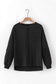 Exposed seam waffle knit top | women’s sweatshirts | fashionfitz