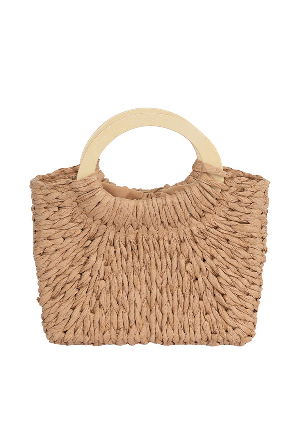 Retro Straw Woven Handle Bag Women UK