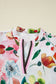Floral Contrast Shift Dress