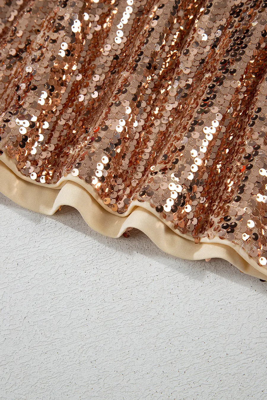 Gold sequin cutout dress – ultimate party outfit | dazzling sequins back