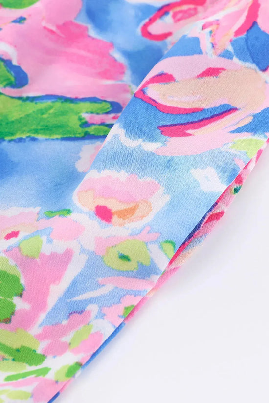 Smocked Wide Leg Jumpsuit - Fashionfitz