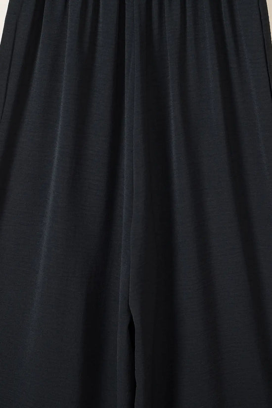 Smocked Wide Leg Jumpsuit - Fashionfitz