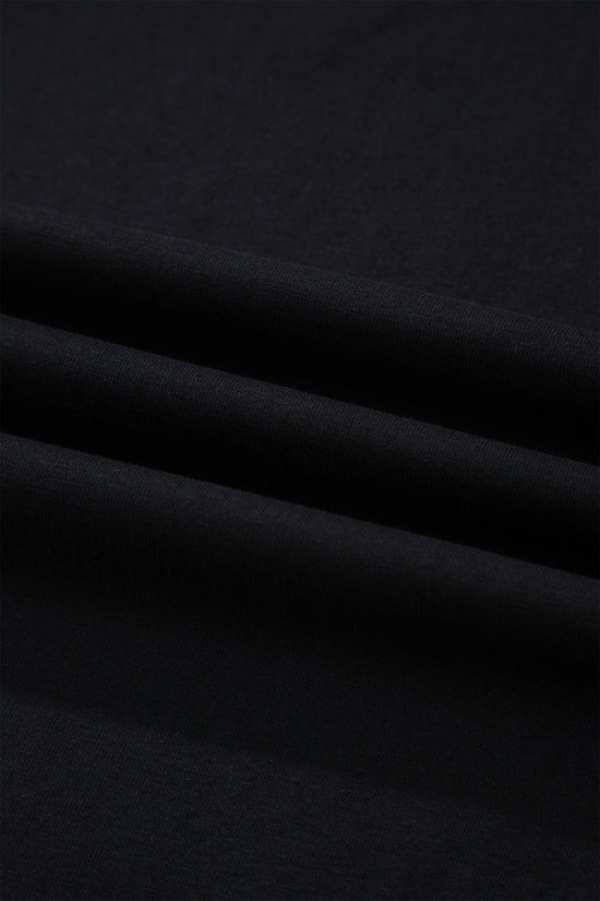 Varsity Stripe Crew Neck Short Sleeve Cotton T-Shirt