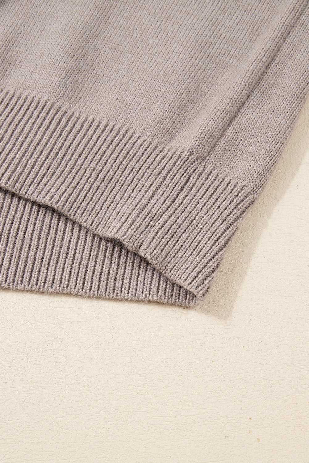 Floral Embroidered Sleeve Jumper