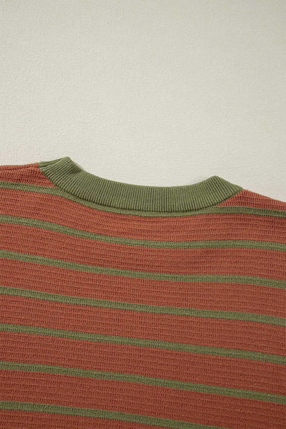 Stripe Hug Loose Fit Sweater