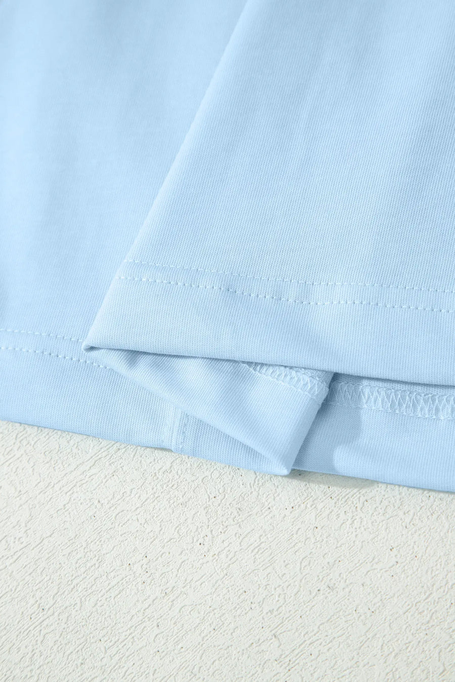 Stitched Detail Loose Tank & Cotton Shorts Set Women UK — lifestyle shot | Fashionfitz UK