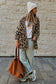Brown Leopard Open Cardigan