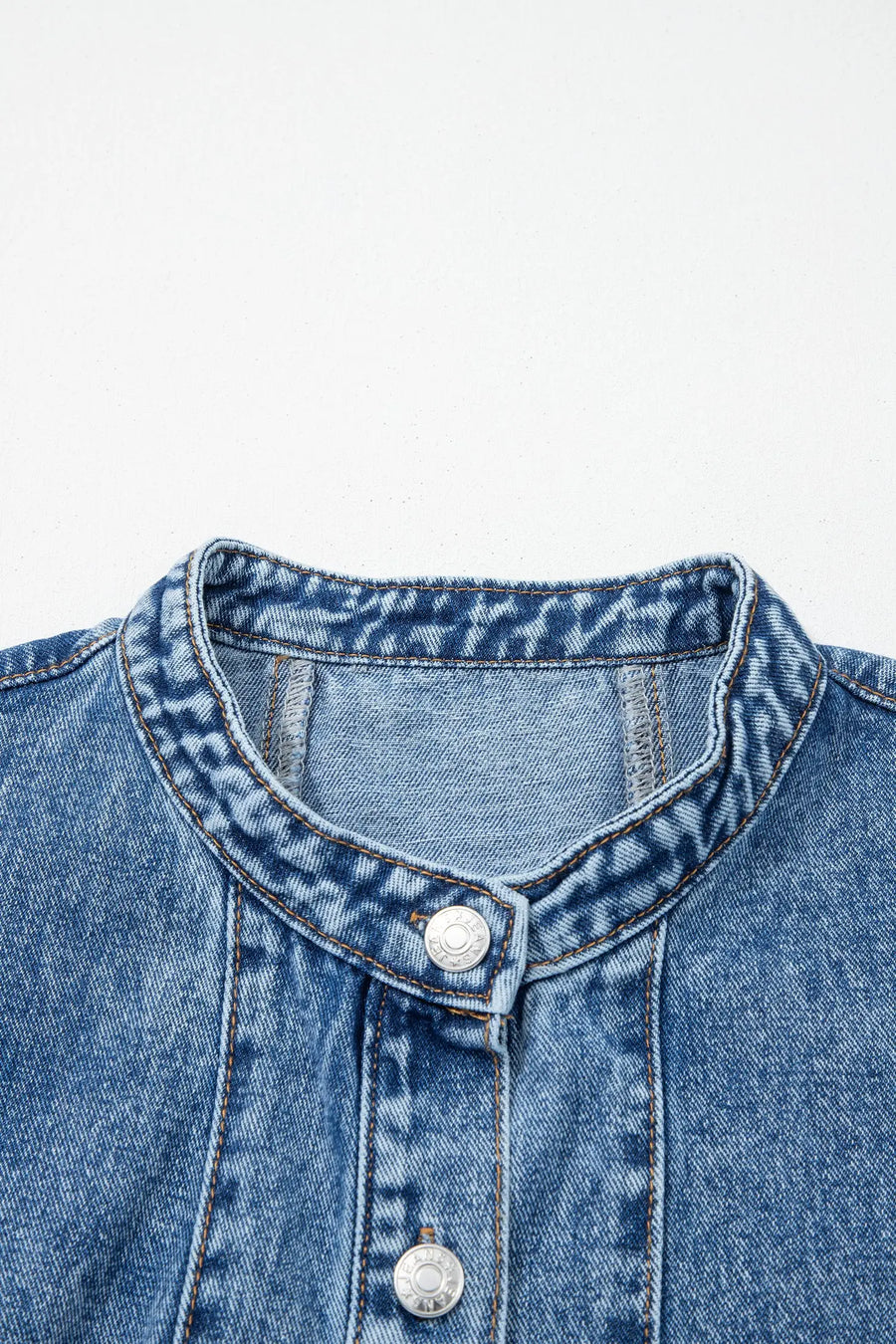 Western belt sleeveless denim dress dresses