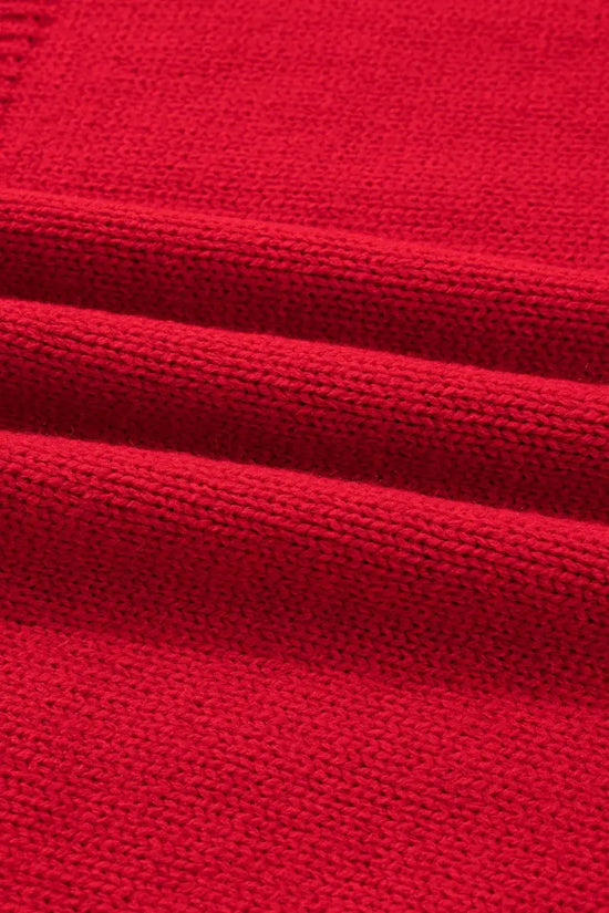 Women’s festive bow‑back backless jumper | fashionfitz