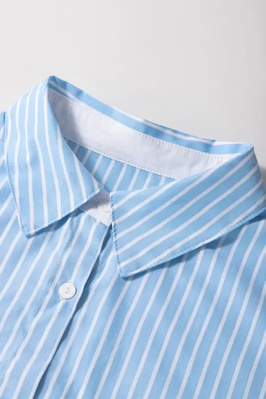 Fancy pocket stripe shirt