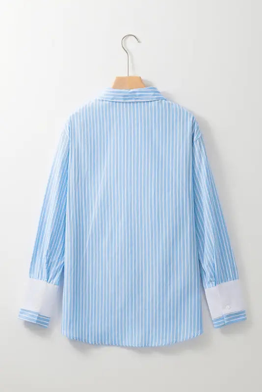 Fancy pocket stripe shirt