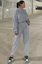 Activewear Sets Hoodie and Joggers Activewear Set