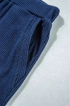 Activewear Sets Soft Cropped Hoodie and Joggers Set