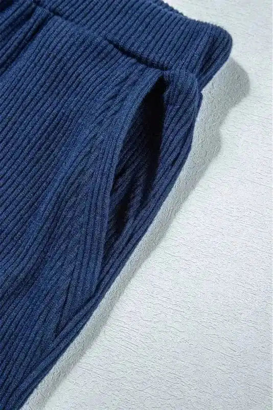 Activewear Sets Soft Cropped Hoodie and Joggers Set