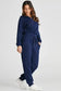 Activewear Sets Soft Cropped Hoodie and Joggers Set