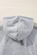 Activewear Sets Urban Chic: Exposed Seams Hoodie & Joggers Set