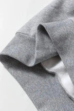 Activewear Sets Urban Chic: Exposed Seams Hoodie & Joggers Set