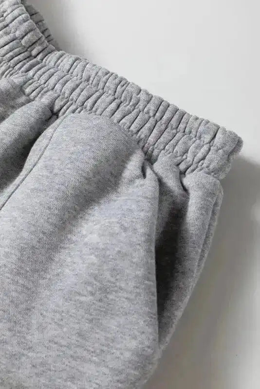 Activewear Sets Urban Chic: Exposed Seams Hoodie & Joggers Set