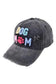 Baseball Caps Black / ONE SIZE / cotton Black DOG MAMA Baseball Cap