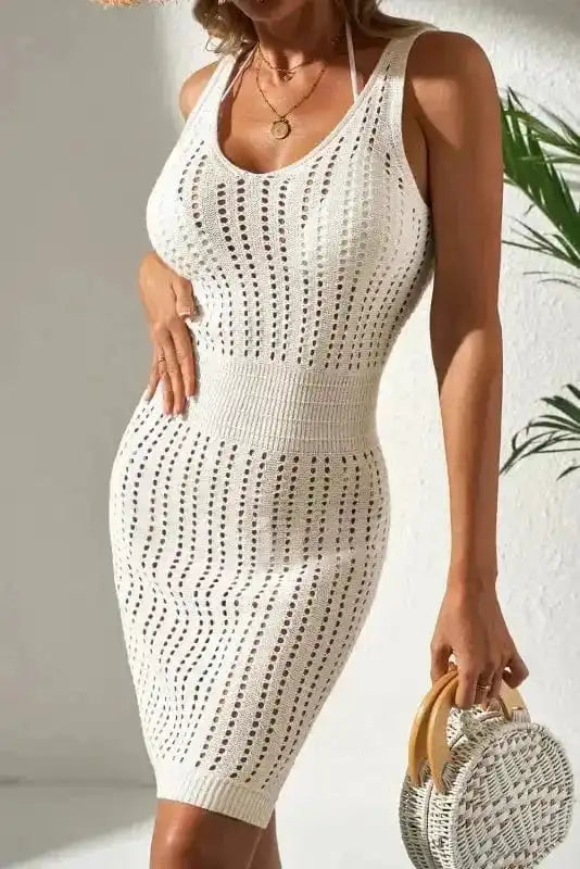 Beach Cover-ups Beach Breeze Crochet Dress