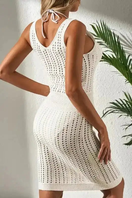 Beach Cover-ups Beach Breeze Crochet Dress